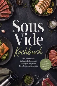 Sous Vide Kochbuch: Die leckersten Vakuum Schongaren Rezepte für jeden Geschmack und Anlass – inkl. Terrinen, Pasteten, Extrakten uvm._cover
