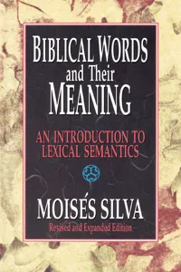 Biblical Words and Their Meaning_cover