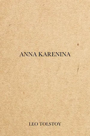 Anna Karenina