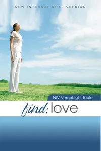 NIV, Find Love: VerseLight Bible_cover