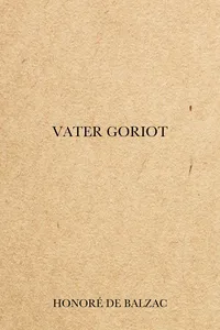 Vater Goriot_cover