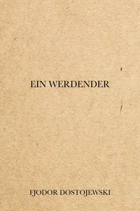 Ein Werdender_cover