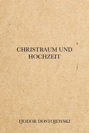 Christbaum und Hochzeit