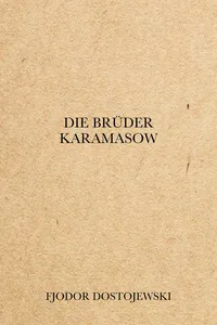 Die Brüder Karamasow_cover