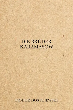 Die Brüder Karamasow