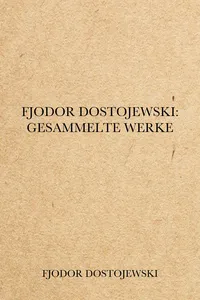 Fjodor Dostojewski: Gesammelte Werke_cover
