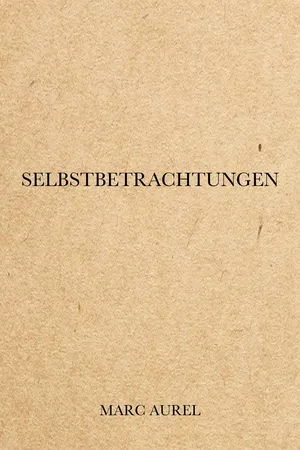 Selbstbetrachtungen