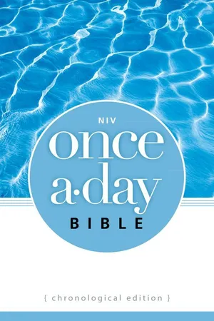 NIV, Once-A-Day:  Bible:  Chronological Edition