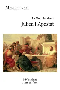 La Mort des dieux - Julien l'Apostat_cover