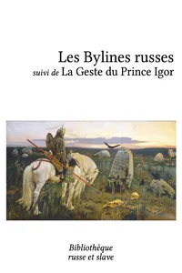 Les Bylines russes - La Geste du Prince Igor_cover