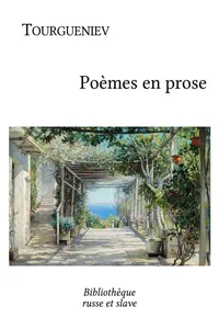 Poèmes en prose_cover