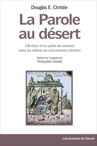 La parole au désert_cover
