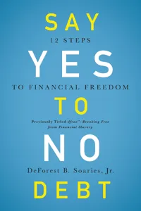 Say Yes to No Debt_cover