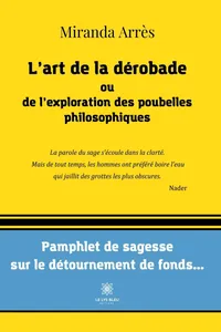 L’art de la dérobade ou de l’exploration des poubelles philosophiques_cover