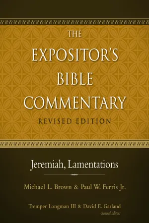 Jeremiah, Lamentations