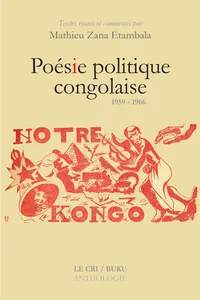 Poésie politique congolaise_cover