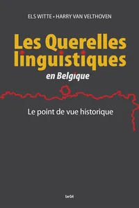 Les Querelles linguistiques en Belgique_cover