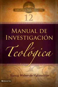 BTV # 12: Manual de investigación teológica_cover