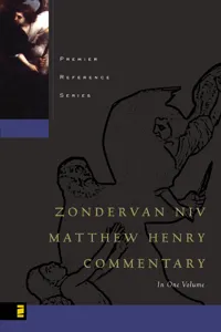 Zondervan NIV Matthew Henry Commentary_cover