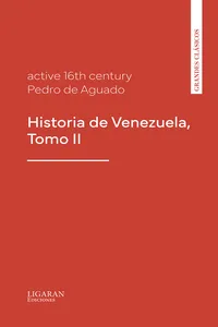 Historia de Venezuela, Tomo II_cover