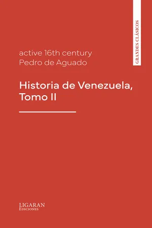 Historia de Venezuela, Tomo II