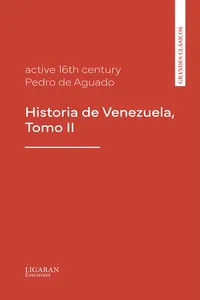 Historia de Venezuela, Tomo II_cover