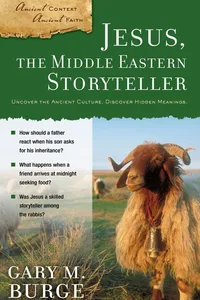 Jesus, the Middle Eastern Storyteller_cover