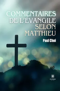 Commentaires de l’Évangile selon Matthieu_cover