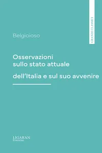 Osservazioni sullo stato attuale dell'Italia e sul suo avvenire_cover