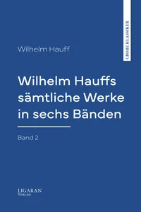Wilhelm Hauffs sämtliche Werke in sechs Bänden. Bd. 2_cover