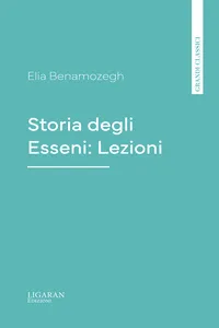 Storia degli Esseni: Lezioni_cover