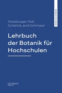 Lehrbuch der Botanik für Hochschulen_cover