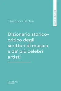 Dizionario storico-critico degli scrittori di musica e de' più celebri artisti, vol. 3_cover
