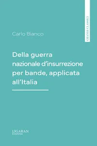 Della guerra nazionale d'insurrezione per bande, applicata all'Italia_cover