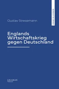 Englands Wirtschaftskrieg gegen Deutschland_cover
