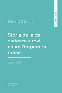 Storia della decadenza e rovina dell'impero romano, volume 03_cover