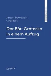 Der Bär: Groteske in einem Aufzug_cover