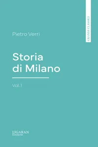 Storia di Milano, vol. 1_cover