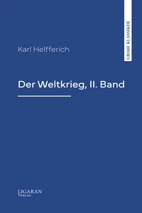 Der Weltkrieg, II. Band_cover