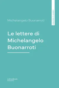 Le lettere di Michelangelo Buonarroti_cover