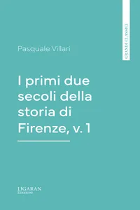 I primi due secoli della storia di Firenze, v. 1_cover