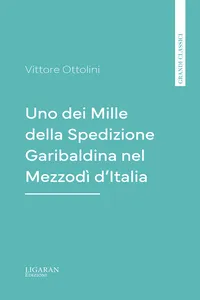 Uno dei Mille della Spedizione Garibaldina nel Mezzodì d'Italia_cover
