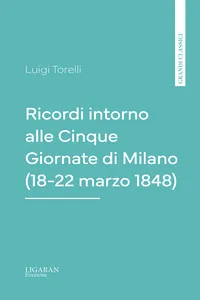 Ricordi intorno alle Cinque Giornate di Milano_cover