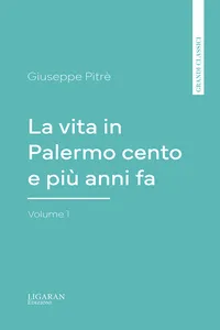 La vita in Palermo cento e più anni fa, Volume 1_cover