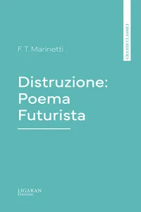 Distruzione: Poema Futurista_cover
