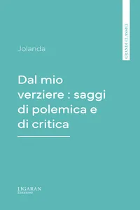 Dal mio verziere : saggi di polemica e di critica_cover