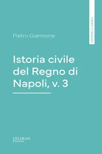 Istoria civile del Regno di Napoli, v. 3_cover