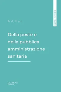 Della peste e della pubblica amministrazione sanitaria_cover