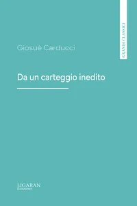 Da un carteggio inedito_cover