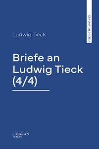 Briefe an Ludwig Tieck_cover